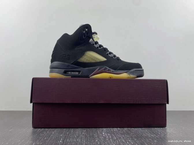 Cheap Ma Jordan FD1330-001 A x Air Maniere 5 Black 0728